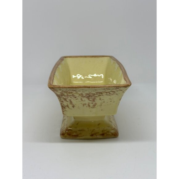 VTG Salem Ceramic Footed Square Planter Mid-Century Bonsai Pot Home Decor Garden - Picture 6 of 8